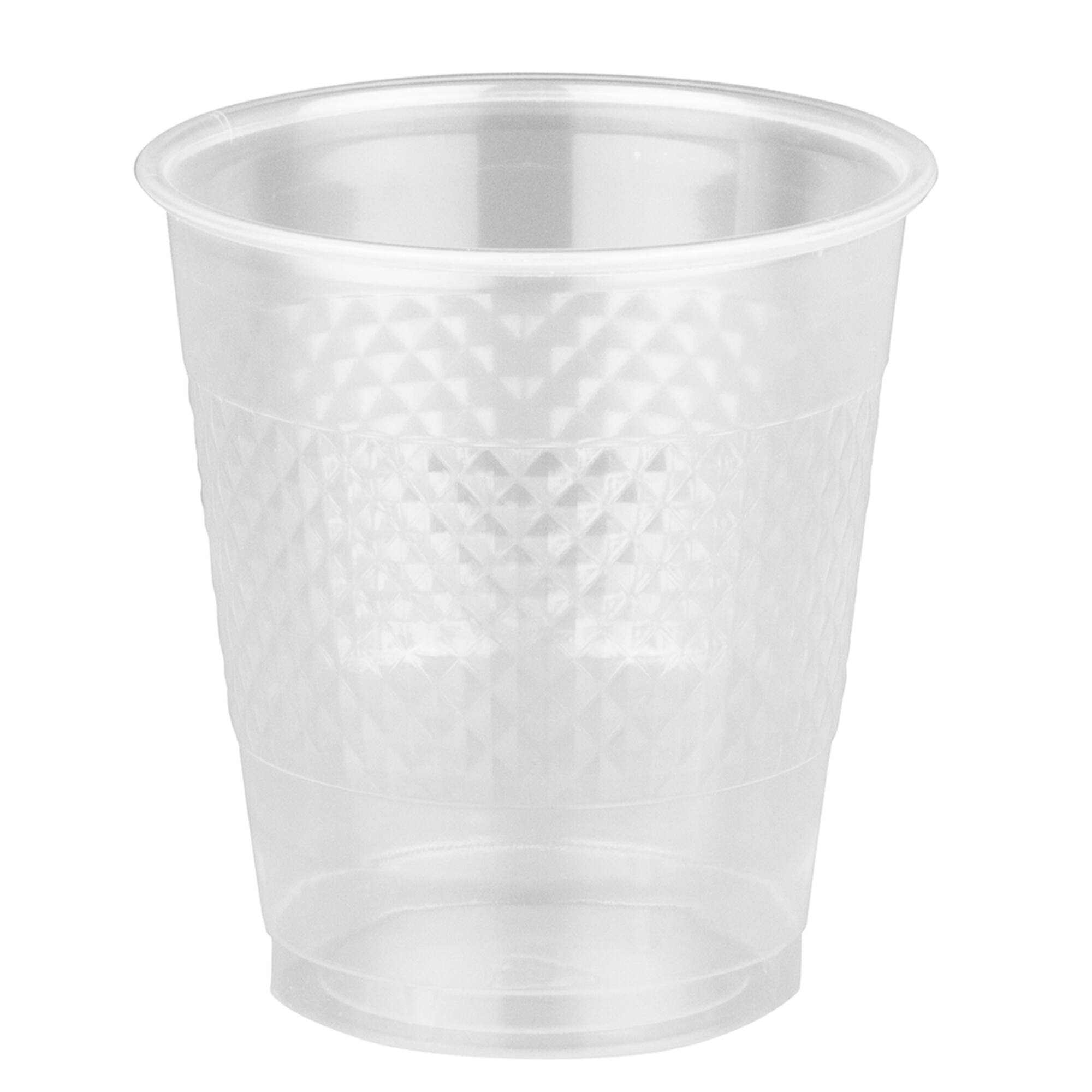 JAM Paper 12oz. Clear Plastic Party Cups, 200ct.